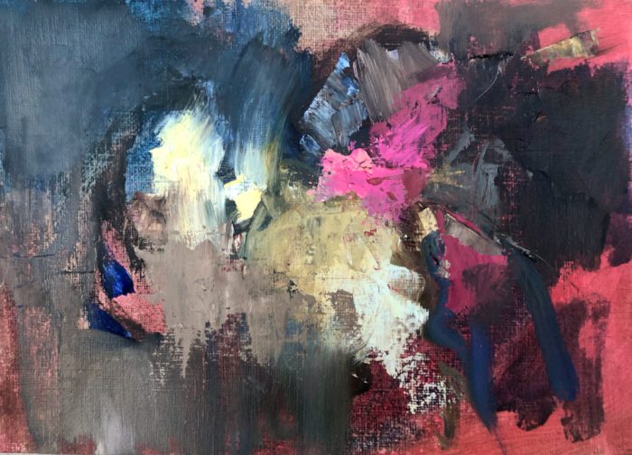 Image of painting 'Edge of a precipice'